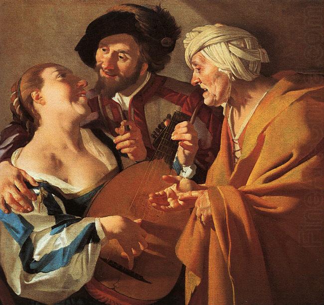 Dirck van Baburen The Procuress china oil painting image